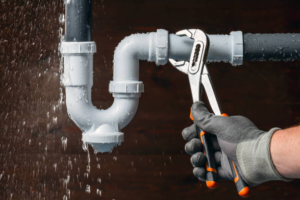 Professional Drain Cleaning technician working in Harrisburg, NC